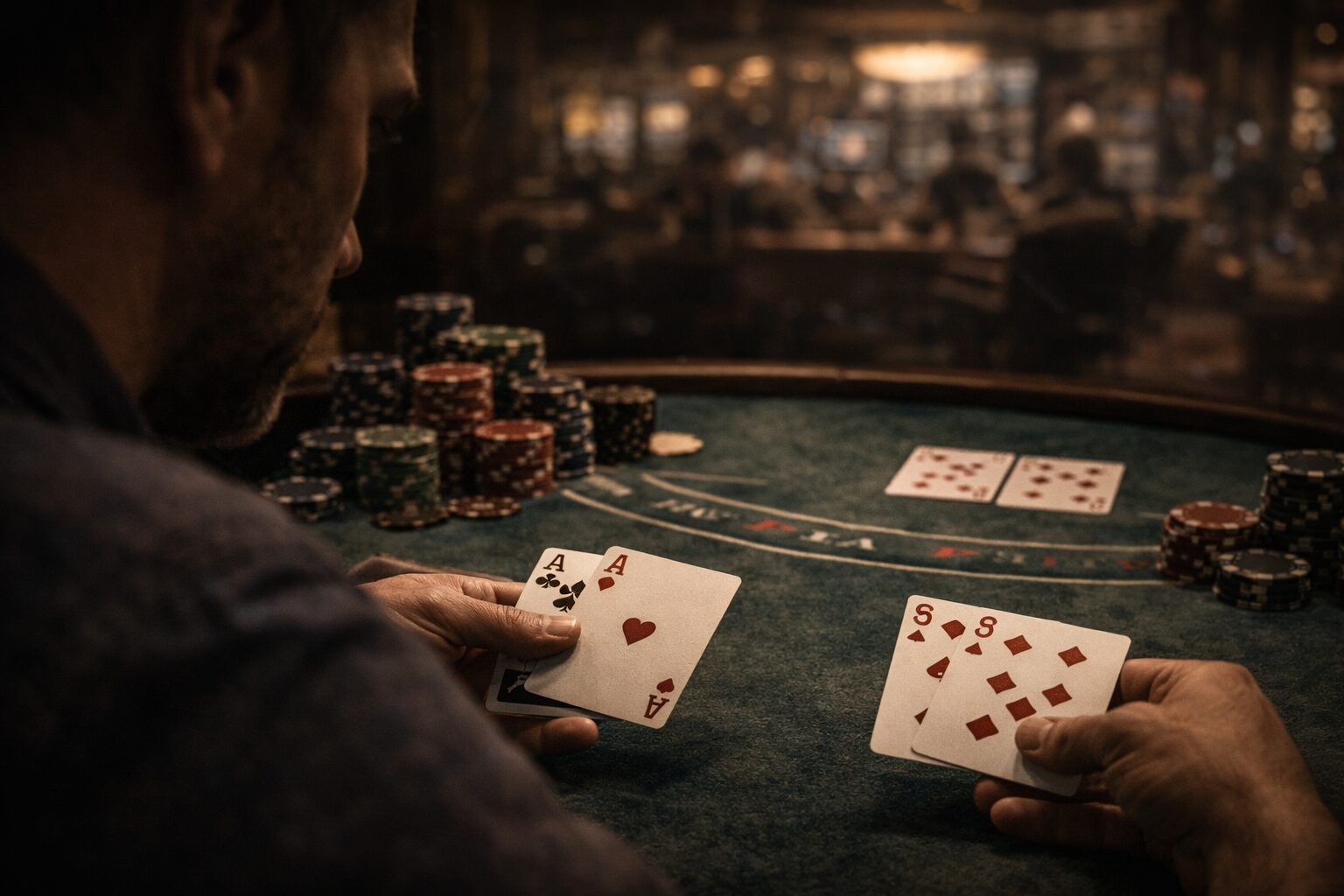 La diferencia entre riesgo y varianza en blackjack