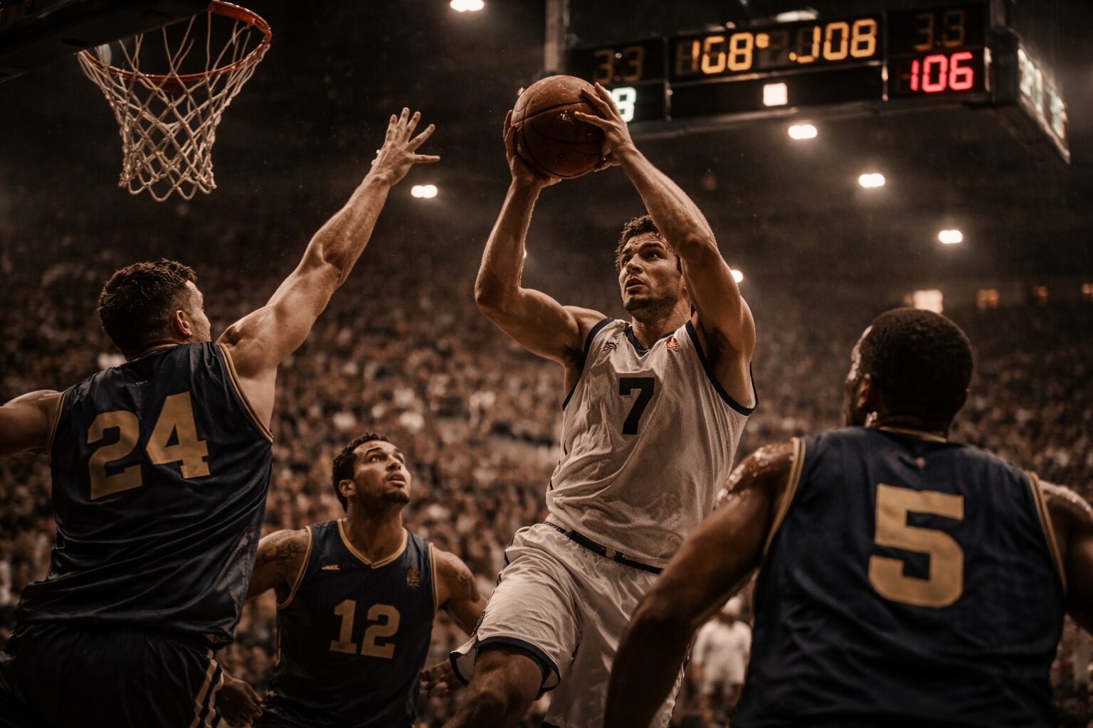 Por qué los finales inflan el marcador en baloncesto